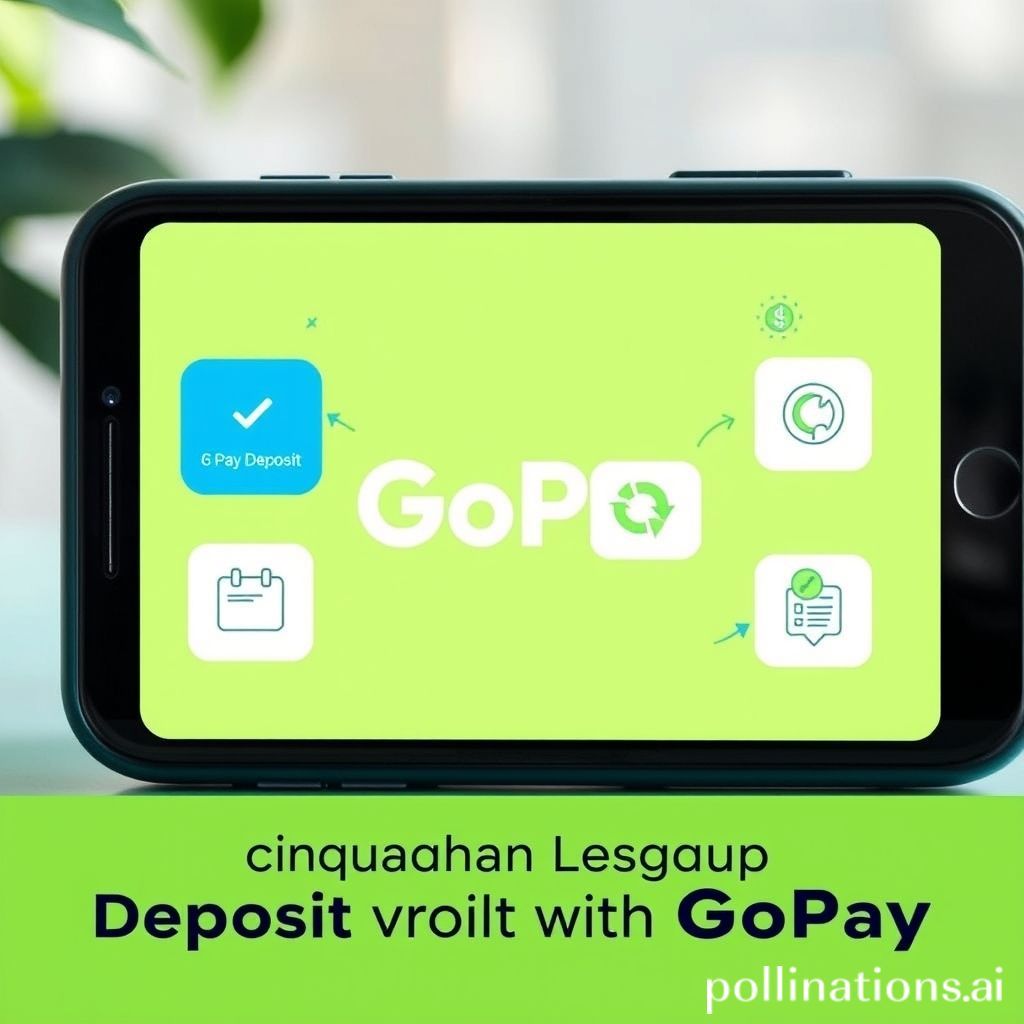 Panduan Lengkap Deposit Via GoPay untuk Pemula.